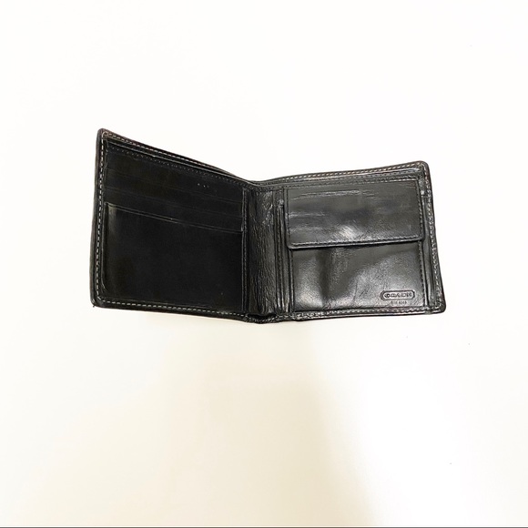 Coach Black Compact Wallet - Picture 5 of 5